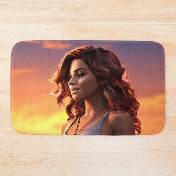 Item preview, Sunset Serenity with Beautiful Girl designed and sold by nipunab.