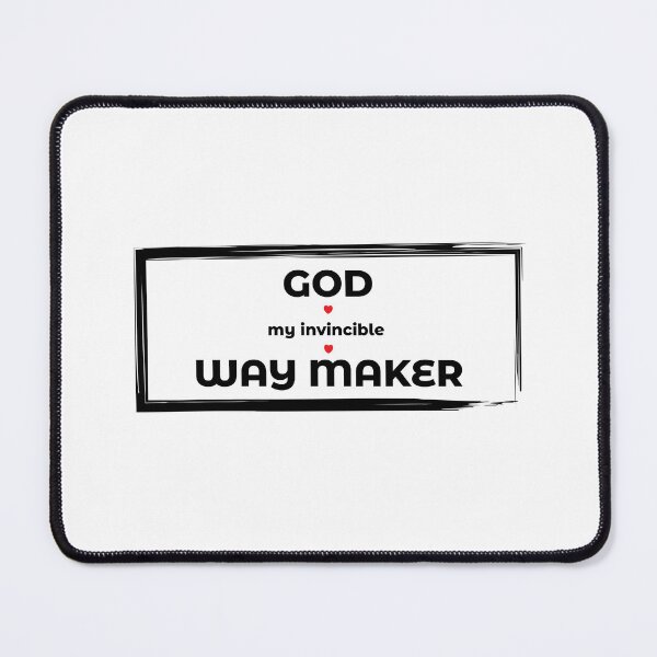 Item preview, GOD MY INVINCIBLE WAY MAKER designed and sold by BenO63.