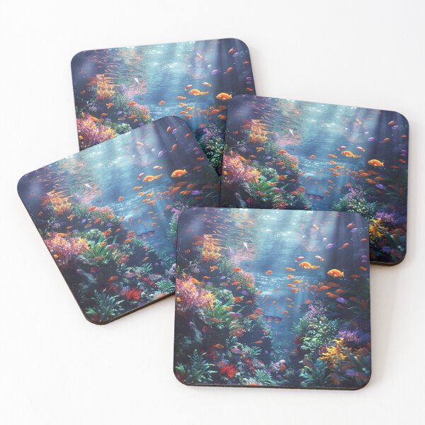 Item preview, Vibrant Underwater Paradise designed and sold by palmyst.