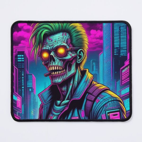 Item preview, Neon Cyberpunk Zombie designed and sold by Mehgan-Ashcroft.