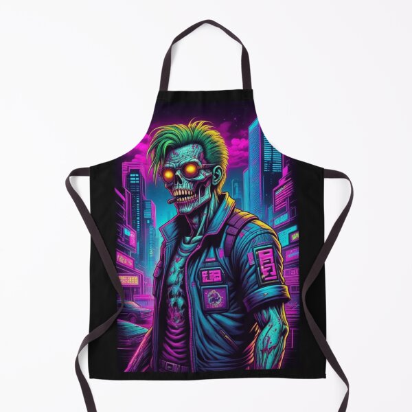 Item preview, Neon Cyberpunk Zombie designed and sold by Mehgan-Ashcroft.