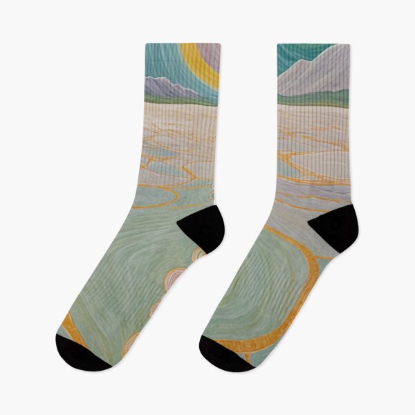 Item preview, Spectrum of Solitude: Abstract Salt Flats designed and sold by Lizetteh.
