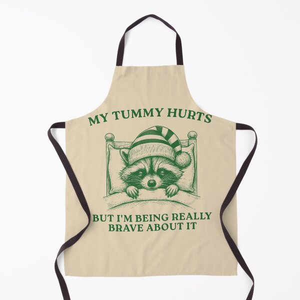 Item preview, My Tummy Hurts But I'm Being Really Brave, Raccoon T Shirt, Weird T Shirt, Meme T Shirt, Trash Panda T Shirt, Unisex designed and sold by VerdePlantTees.