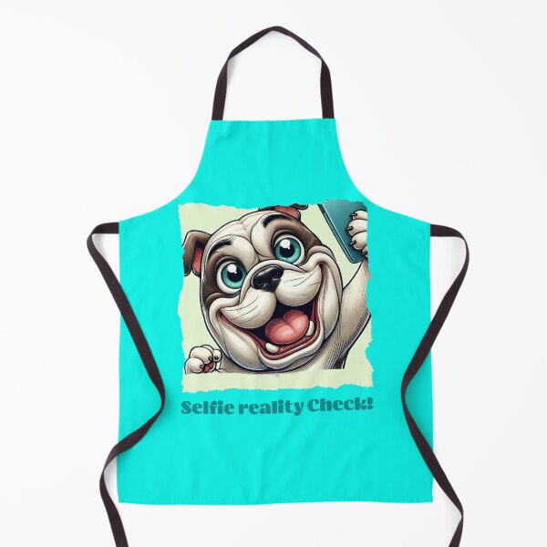 Item preview, Selfie Reality Check - Fun Cartoon Bulldog Design designed and sold by SportyAndArtful.