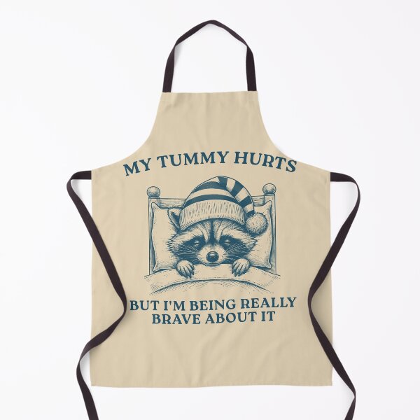 Item preview, My Tummy Hurts But I'm Being Really Brave, Raccoon T Shirt, Weird T Shirt, Meme T Shirt, Trash Panda T Shirt, Unisex designed and sold by VerdePlantTees.