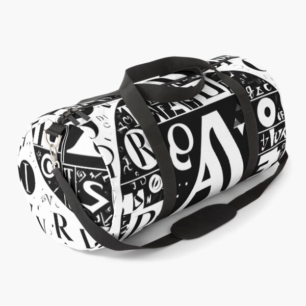 Item preview, Abstract Alphabet in a Black Disc designed and sold by DevemDavam.