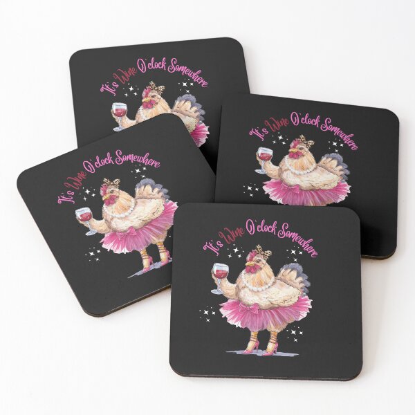 Item preview, Bougee Chicken It's Wine O'clock Somewhere designed and sold by AlienOccupation.