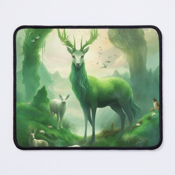 Item preview, The Deer and the Friendly Creatures designed and sold by Syrupulse.