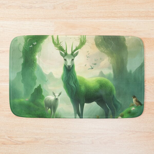 Item preview, The Deer and the Friendly Creatures designed and sold by Syrupulse.