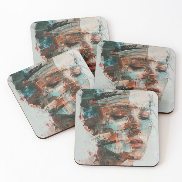 Item preview, Dynamic Abstract Portrait of a Woman designed and sold by snuske01.