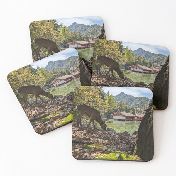 Item preview, Feeding Deer Portrait designed and sold by WrightPhoto.