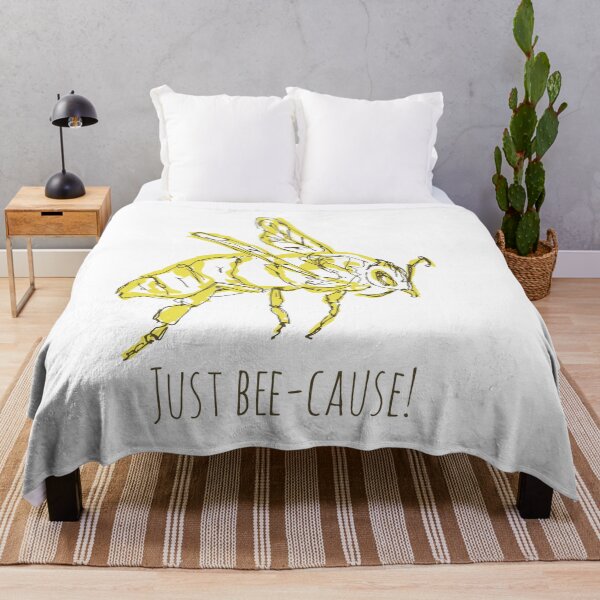 Item preview, bee - just bee-cause! designed and sold by MegaKicia.