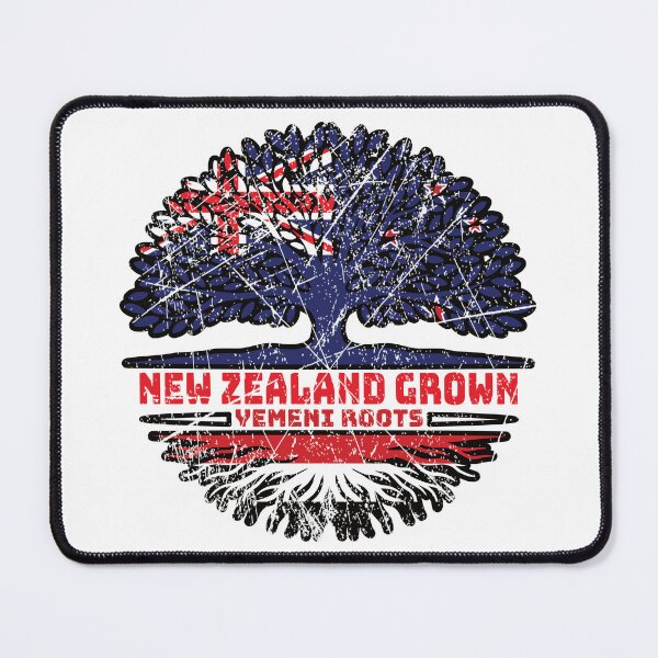 Item preview, Yemen Yemeni New Zealander New Zealand Tree Roots Flag designed and sold by FlagX.