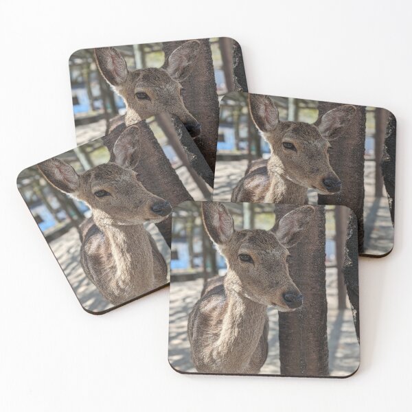 Item preview, Deer Portrait, Miyajima Island, Hiroshima, Japan. designed and sold by WrightPhoto.
