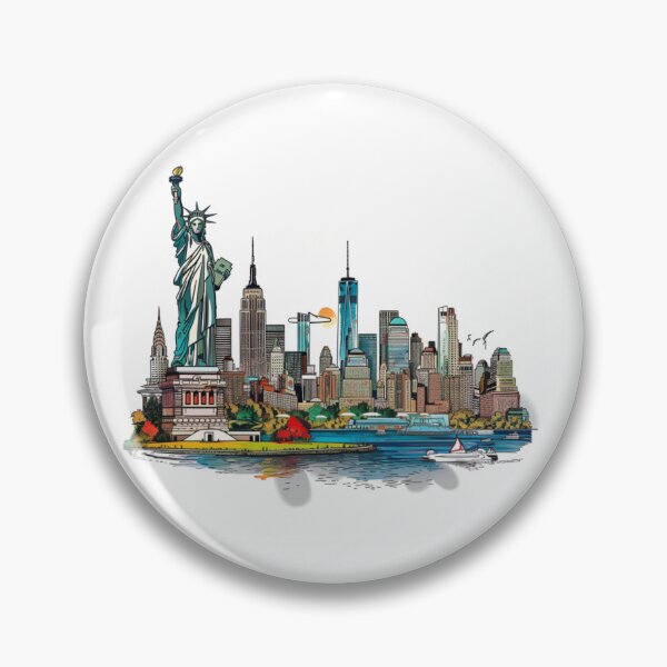 Item preview, Big Apple designed and sold by BlueDoeArt.