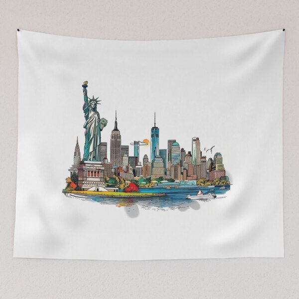 Item preview, Big Apple designed and sold by BlueDoeArt.