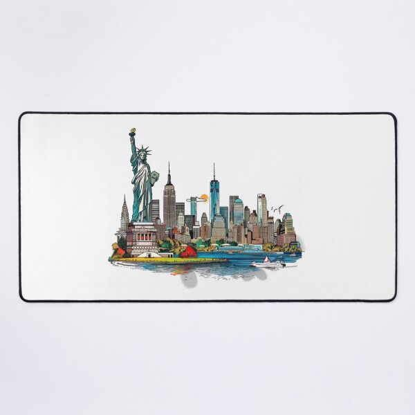 Item preview, Big Apple designed and sold by BlueDoeArt.