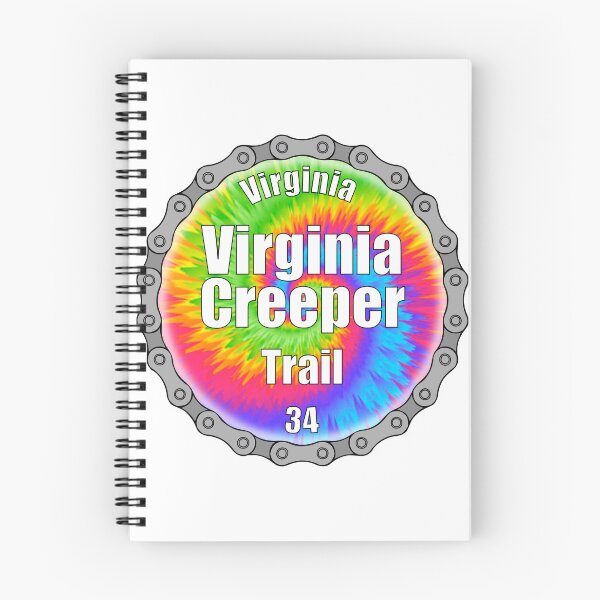 Item preview, Virginia Creeper Trail (tie-dye) designed and sold by PurpleCowStudio.