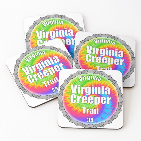 Item preview, Virginia Creeper Trail (tie-dye) designed and sold by PurpleCowStudio.