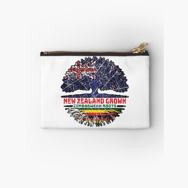 Item preview, Zimbabwe Zimbabwean New Zealander New Zealand Tree Roots Flag designed and sold by FlagX.