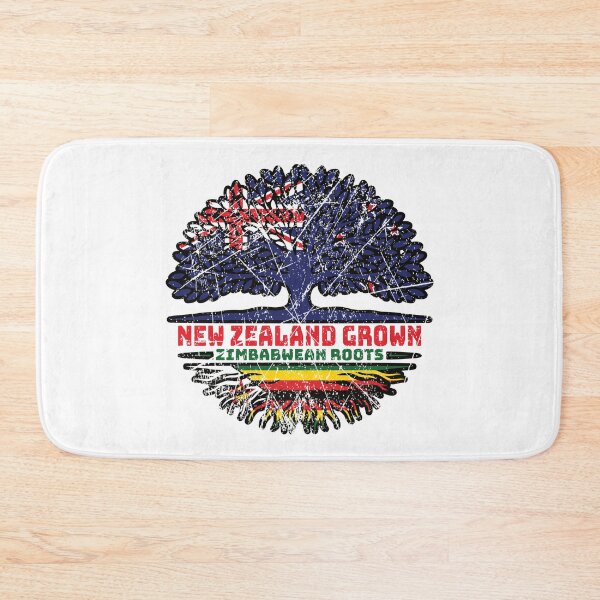 Item preview, Zimbabwe Zimbabwean New Zealander New Zealand Tree Roots Flag designed and sold by FlagX.