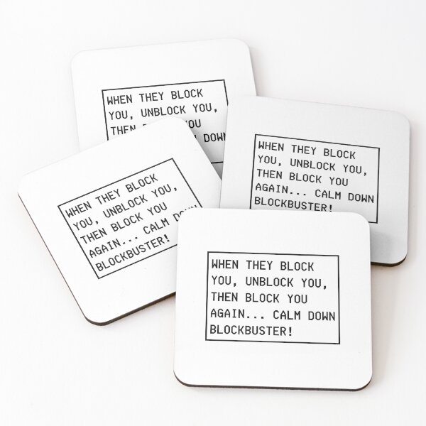 Item preview, Calm down blockbuster! designed and sold by mksjr.