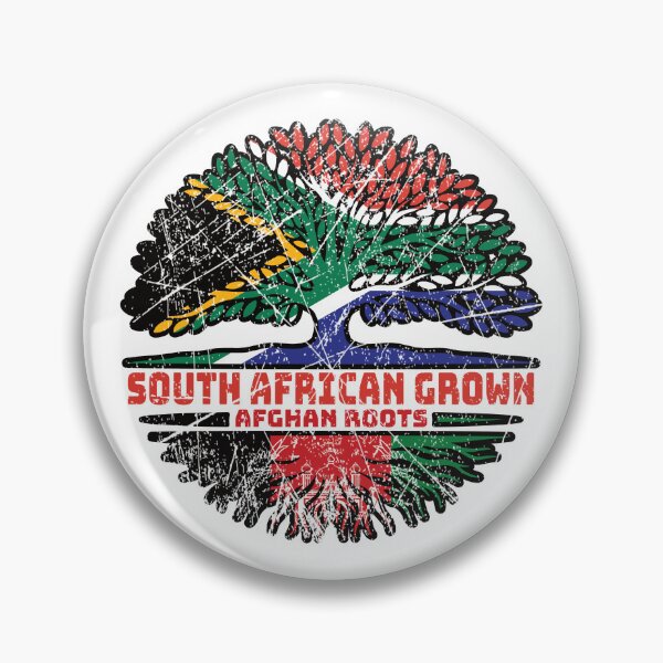 Item preview, Afghanistan Afghan South African South Africa Tree Roots Flag designed and sold by FlagX.