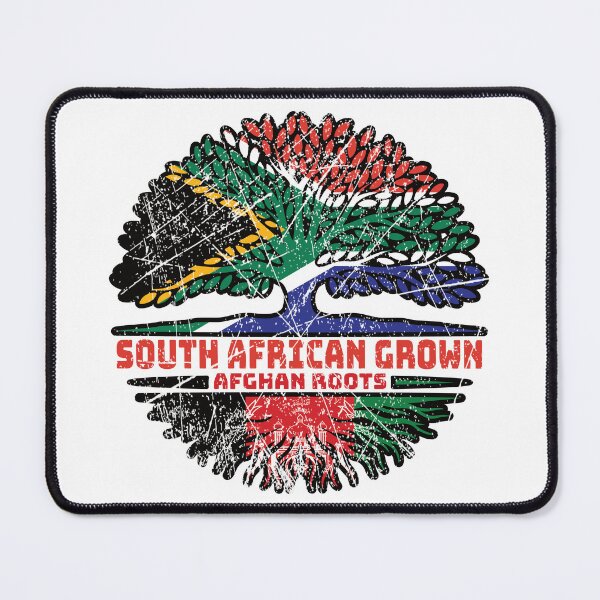 Item preview, Afghanistan Afghan South African South Africa Tree Roots Flag designed and sold by FlagX.
