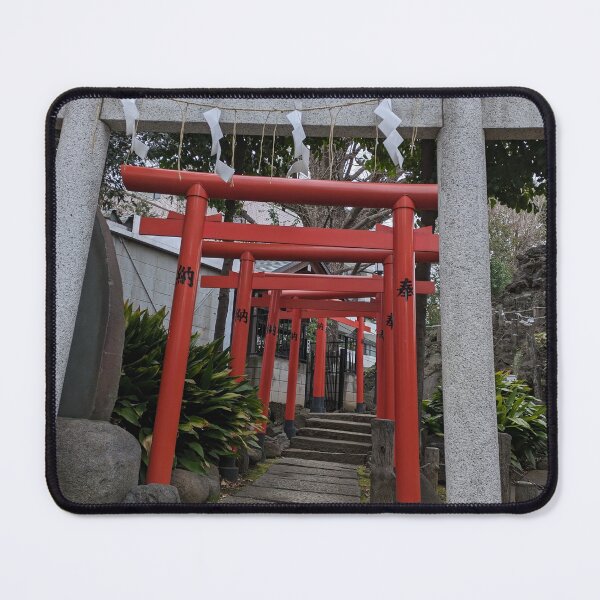 Item preview, Tori Gates, Hatonomori Hachiman Shrine designed and sold by WrightPhoto.