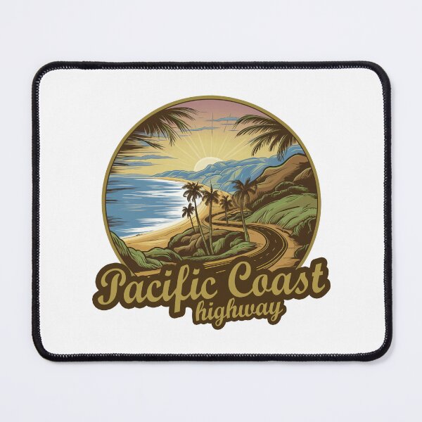 Artikelvorschau, Pazifikküsten-Highway Retro entworfen und verkauft von Esskay Designs.