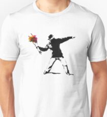 banksy flower Unisex T-Shirt