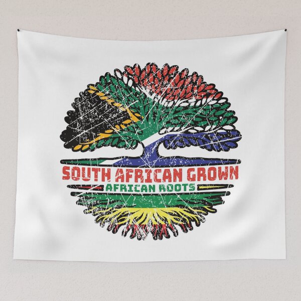Item preview, Africa African South African South Africa Tree Roots Flag designed and sold by FlagX.