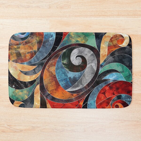 Item preview, New Zealand Māori Paua Pattern Koru Design 10 designed and sold by GrinGalore.