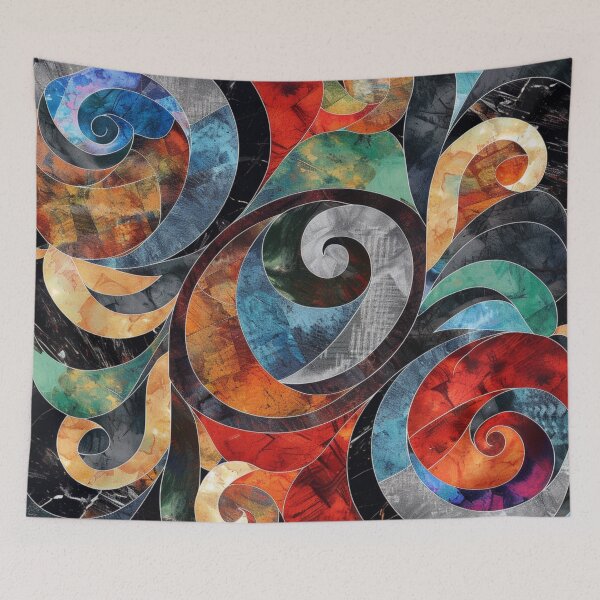 Item preview, New Zealand Māori Paua Pattern Koru Design 10 designed and sold by GrinGalore.