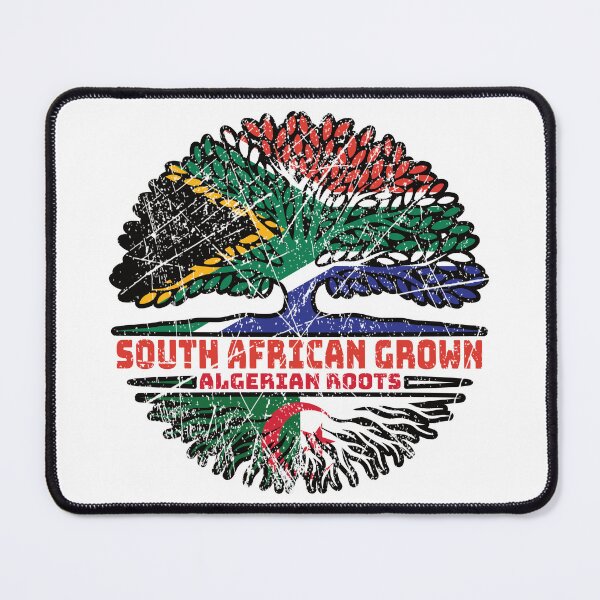 Item preview, Algeria Algerian South African South Africa Tree Roots Flag designed and sold by FlagX.