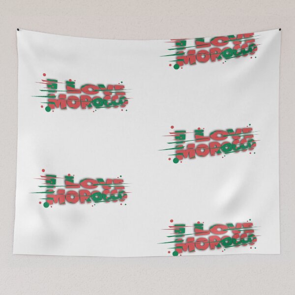 Item preview, I LOVE MOROCCO T-Shirt designed and sold by Rozgani.