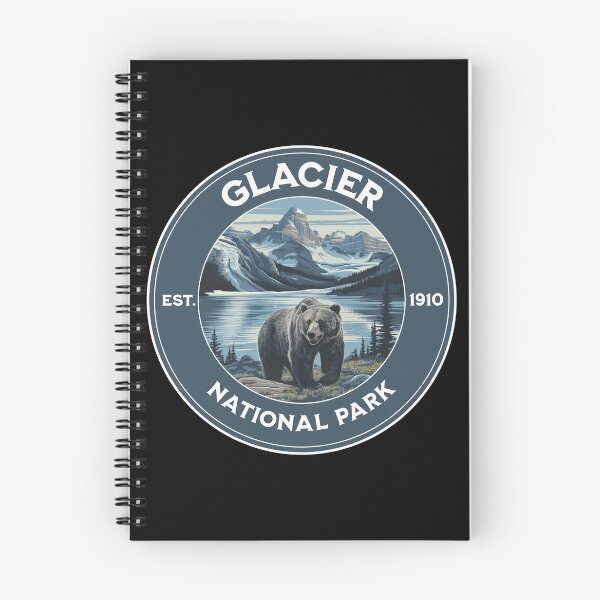 Artikelvorschau, Gletscher-Nationalpark entworfen und verkauft von CALIMASHIRTS.
