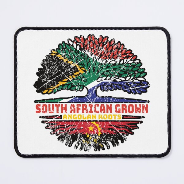 Item preview, Angola Angolan South African South Africa Tree Roots Flag designed and sold by FlagX.