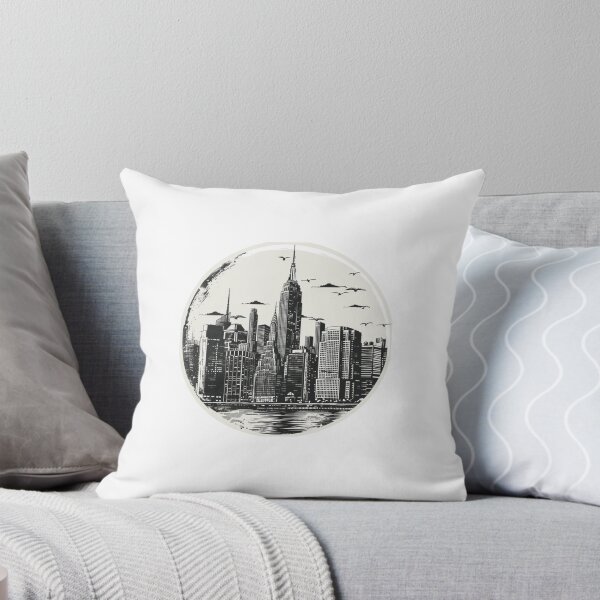 Item preview, Pin New York City designed and sold by BlueDoeArt.