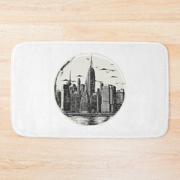 Item preview, Pin New York City designed and sold by BlueDoeArt.