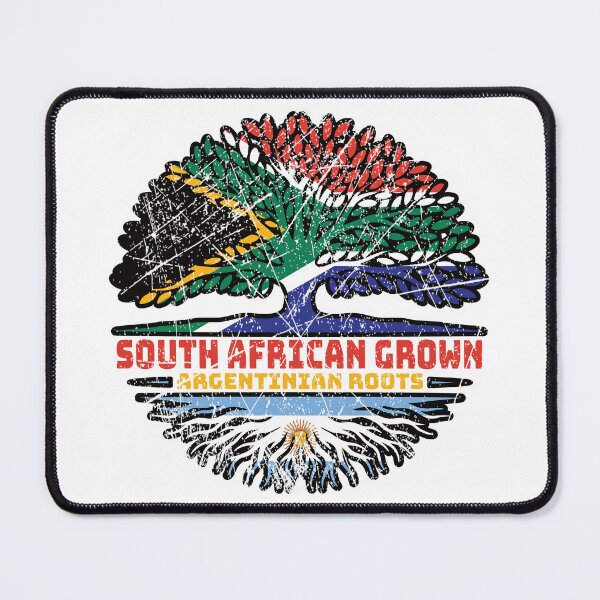 Item preview, Argentina Argentine Argentinean Argentinian South African South Africa Tree Roots Flag designed and sold by FlagX.