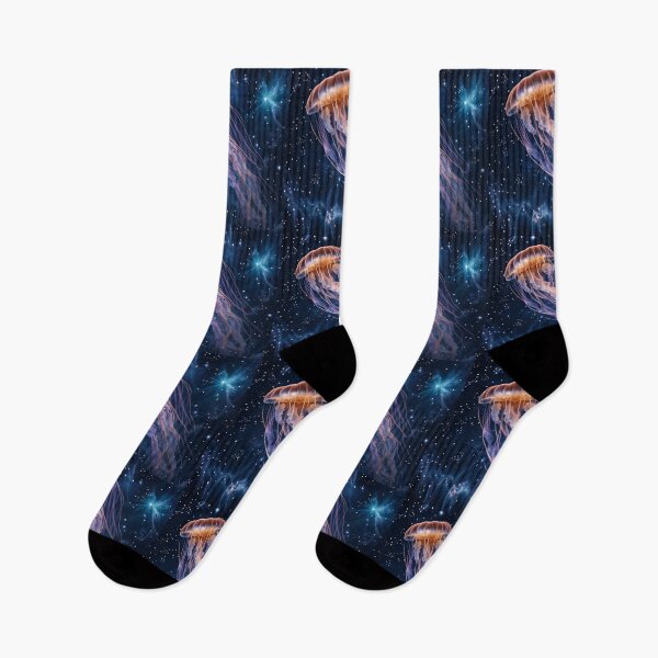 Item preview, The Galactic Journey of the Jellyfish designed and sold by Syrupulse.