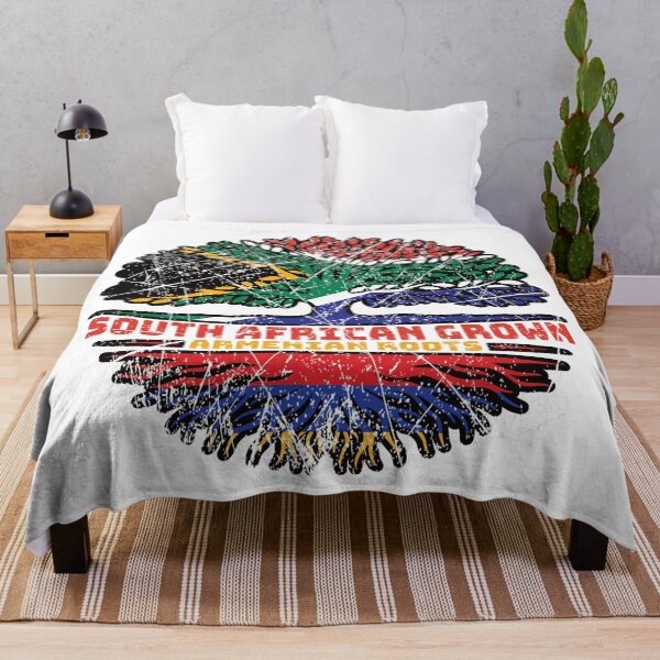 Item preview, Armenian Armenia South African South Africa Tree Roots Flag designed and sold by FlagX.