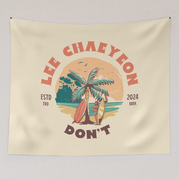 Item preview, Lee chaeyeon don't typography text kpop Morcaworks chaerish designed and sold by Morcawork.