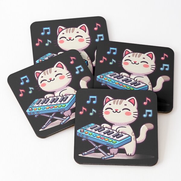 Item preview, Cat Synthesizer Cute and Funny Gifts Art designed and sold by BadhbhLoot.