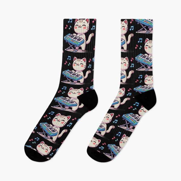 Item preview, Cat Synthesizer Cute and Funny Gifts Art designed and sold by BadhbhArt.