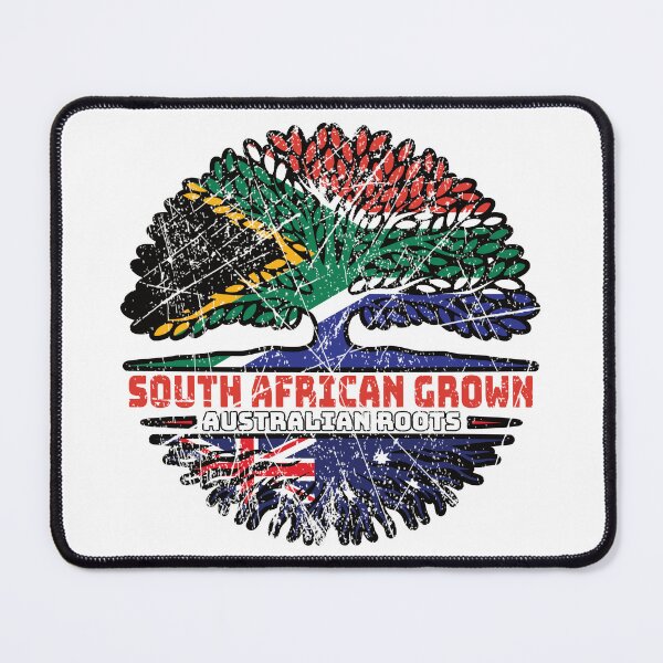 Item preview, Australia Australian South African South Africa Tree Roots Flag designed and sold by FlagX.