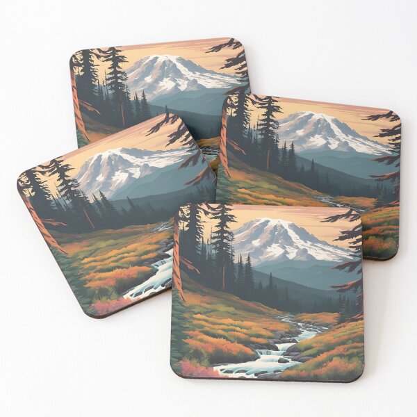 Item preview, Mount Rainier National Park designed and sold by Counterbalance Dzigns.