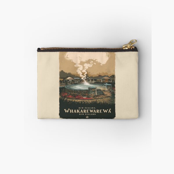 Item preview, Whakarewarewa, The Living Maori Village, New Zealand Travel, Vintage designed and sold by UrbanGraphixs.