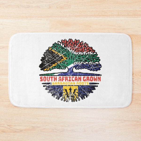 Item preview, Barbados Barbadian South African South Africa Tree Roots Flag designed and sold by FlagX.